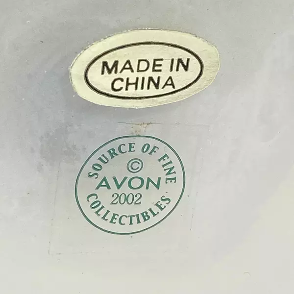 2002 Avon Hummingbird Candle Springtime Floral Scent Collectible 6.25" Jar