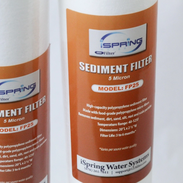 Lot of 2 Sealed iSpring FP25 5 Micron Water Sediment Filters