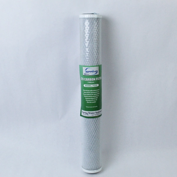 iSpring CTO Carbon Filter 5 Micron Model FC25 Sealed Great Condition