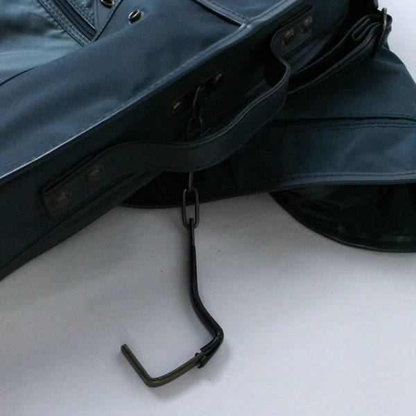 Vintage Samsonite Garment Bag Luggage 22" Blue Adjustable Shoulder Strap
