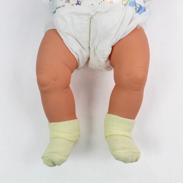 Gi-Go Doll 2008 Blue Eyes Open Close Pink Floral Outfit 20.5" Pre-Owned