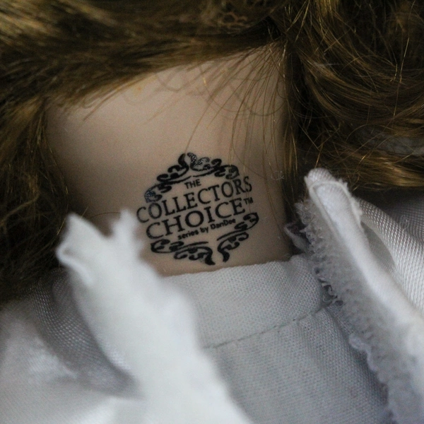 Dandee Collectors Choice Easter Doll Purple Dress Plush Bunny 11.75" Tall