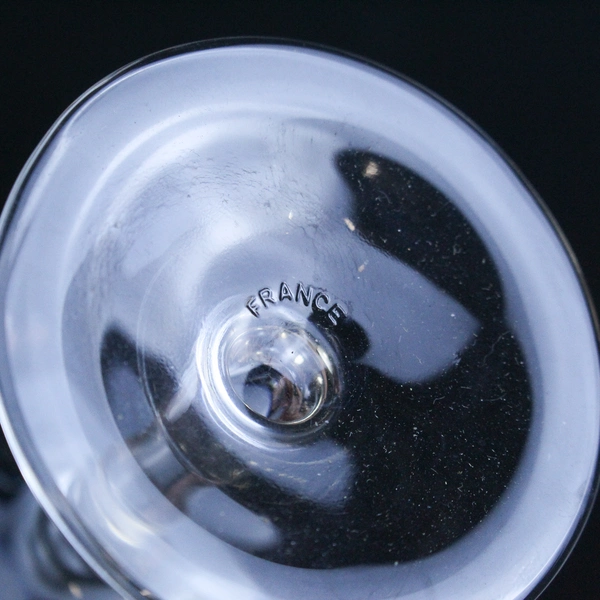 Lot of 3 Vintage 1998 Yamhill County McMinnville Oregon Art Wine Glasses