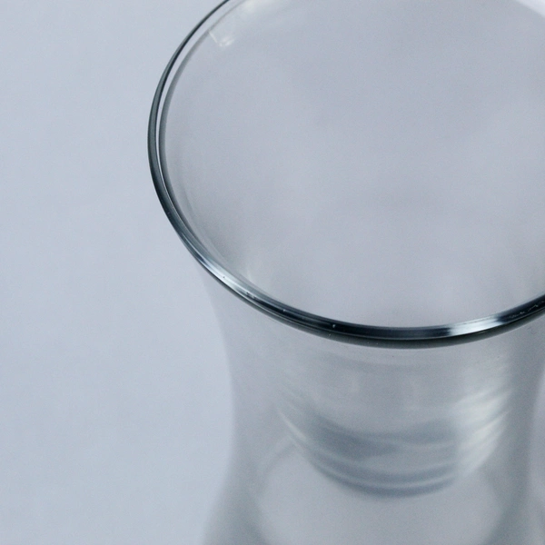 Libbey Sidney 4-Piece Clear Glass Set 2 Vases 2 Hanging Votives Home Decor