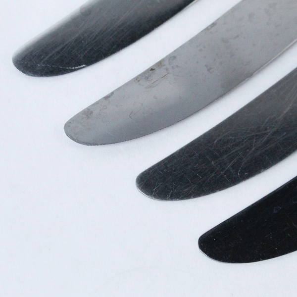 Lot of 4 Oneida Homestead Stainless Steel Dinner Knives Hollow Handle