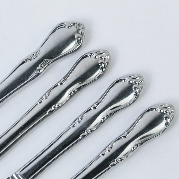 Lot of 4 Oneida Homestead Stainless Steel Dinner Knives Hollow Handle
