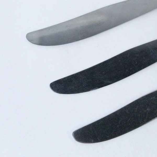 Oneida Homestead Dinner Knives Lot of 3 Hollow Handle Flatware Pre-Owned