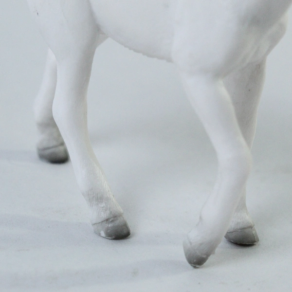 Mojo Mini Unicorn Figurine 2017 White Pink 3" Tall Fantasy Toy Collectible