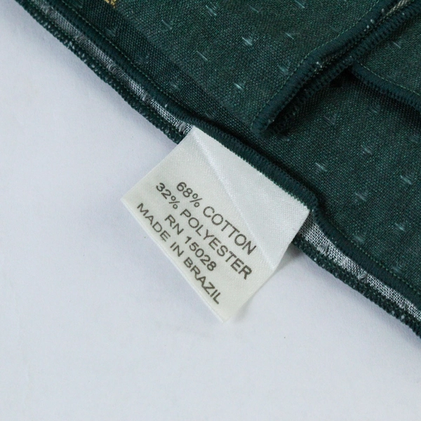 George E Bardwil & Sons Tablecloth 8 Napkins Green Yellow Cream Fruits Decor