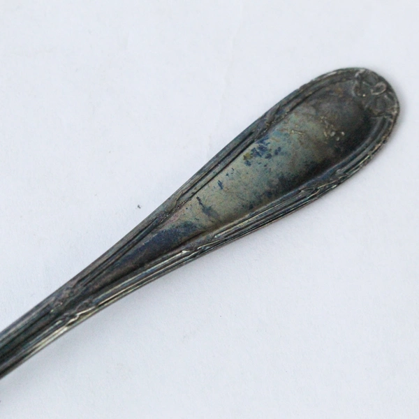 Vintage Argentina Plata Lappas Spoon Antique Silverplate Flatware 5.75" Long