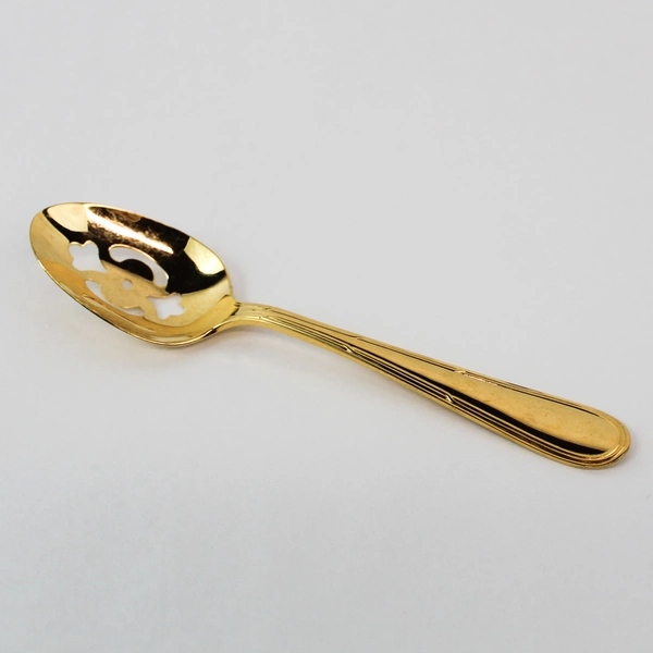 Lot of 3 Gold Tone Oneida Silversmiths Serving Spoon Fork Pie Server Set