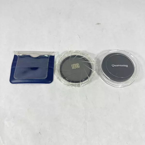 Lot of 8 Quantaray Hoya Tiffen Camera Filters for SLR Video & Movie Cameras