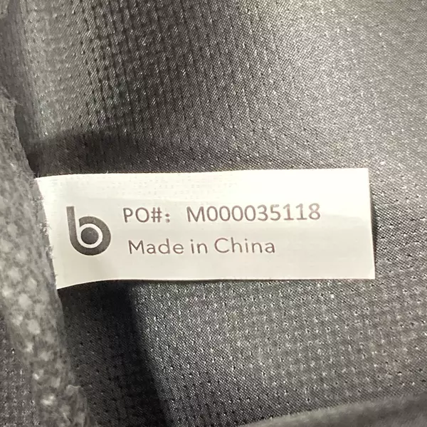 Wyndham Eagle Crest Gray Canvas Backpack Vinyl Lined Adjustable Straps 15.5"