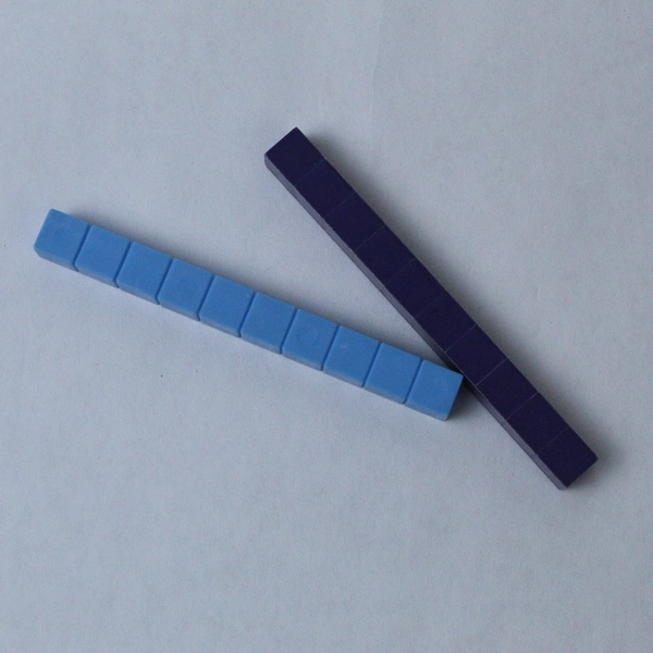 52 Math Base 10 Rods Set Plastic Homeschool Math Manipulatives Good Condition