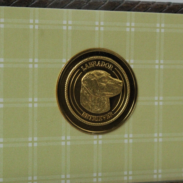 Nigel Hemming Labrador Dog Lithograph Print Framed COA 23"x27" Noble Companions