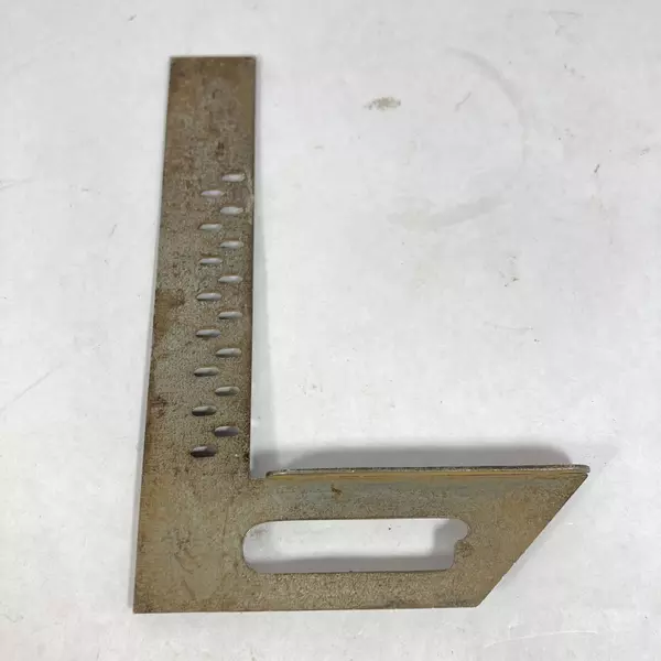 Lot of 3 Vintage Carpentry Tools Square Stud Finder Mini Level Rusted