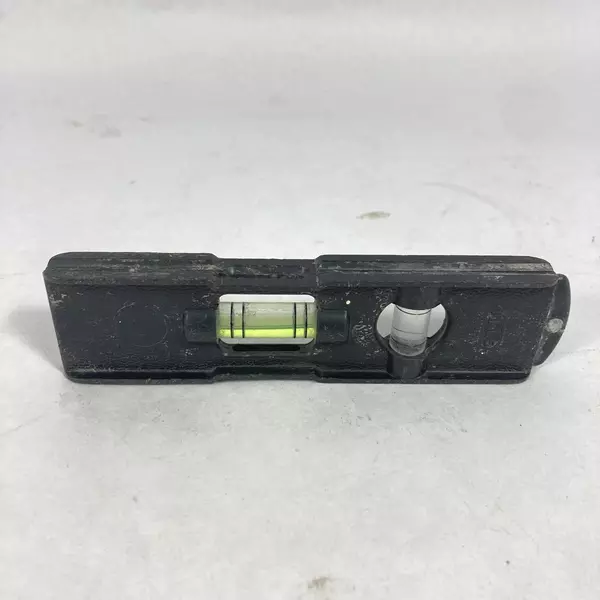 Lot of 3 Vintage Carpentry Tools Square Stud Finder Mini Level Rusted