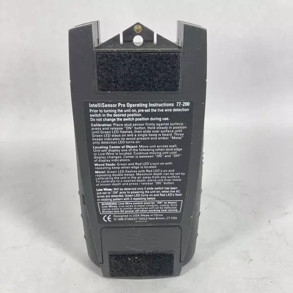 Lot of 3 Vintage Carpentry Tools Square Stud Finder Mini Level Rusted