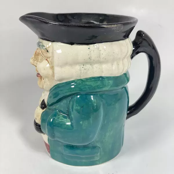 Lot of 2 Vintage Shorter & Son Hand-Painted Toby Mugs Collectible England