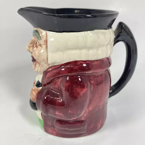 Lot of 2 Vintage Shorter & Son Hand-Painted Toby Mugs Collectible England