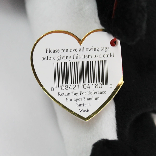 1996 Ty Beanie Baby Echo the Dolphin Waves the Whale Tag Style 4180 Oddity