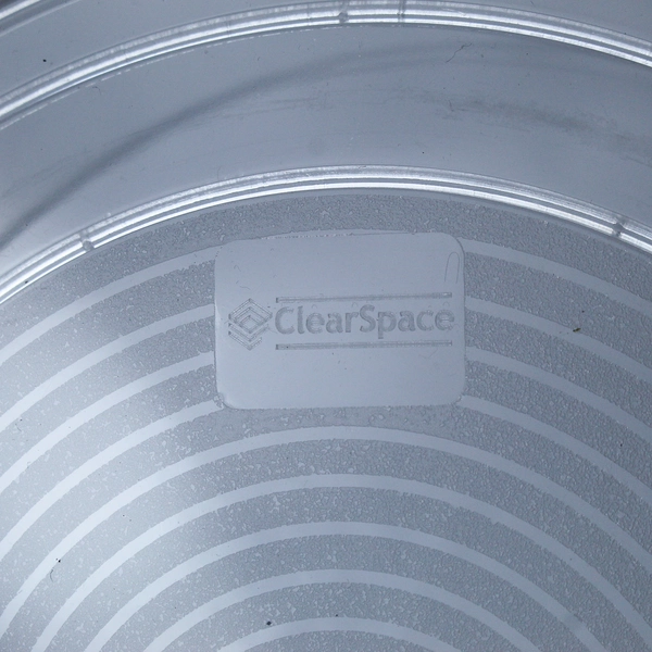 Lot of 2 Clear Space Plastic Revolving Storage Caddies 9" Kitchen Organizer