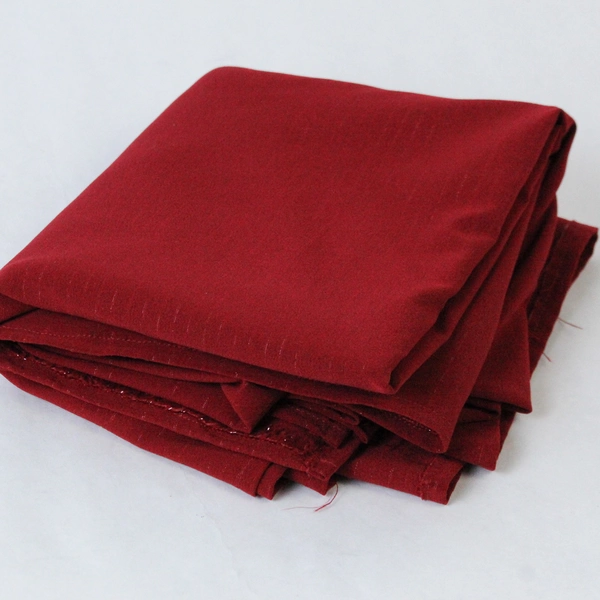 Handmade Red Tablecloth 60x60 Square Subtle Stripe Pattern Home Decor