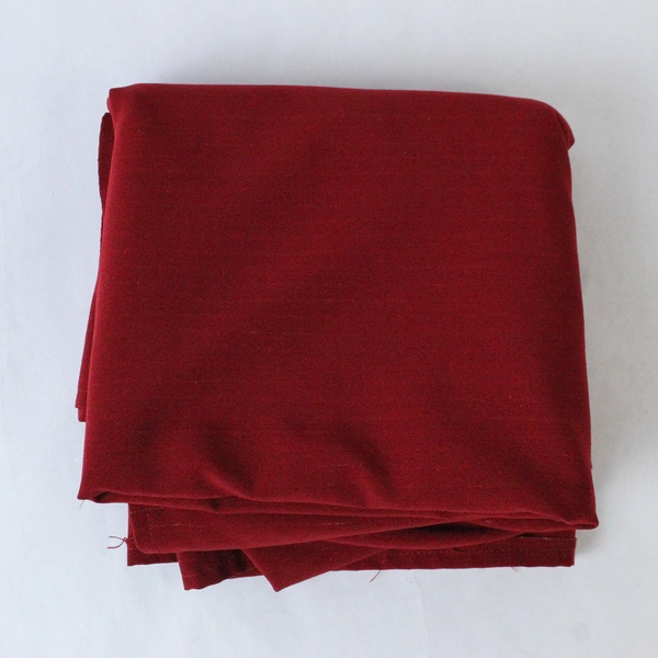 Handmade Red Tablecloth 60x60 Square Subtle Stripe Pattern Home Decor