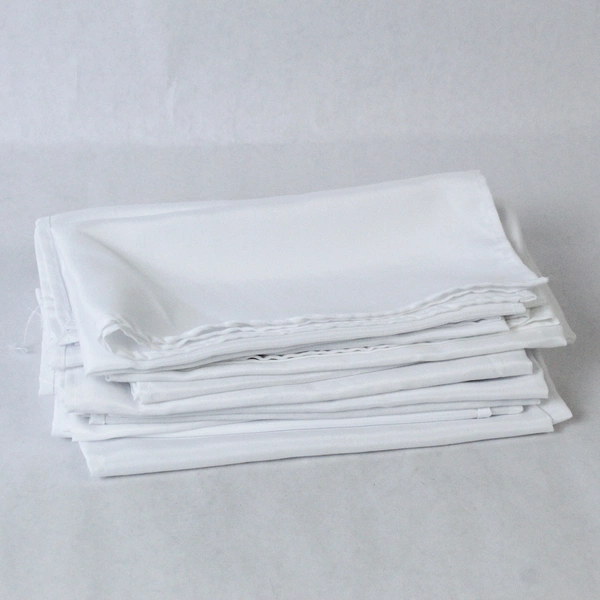 Lot of 12 White Cloth Napkins 19x19 Inch Solid Pattern Dining Home Decor