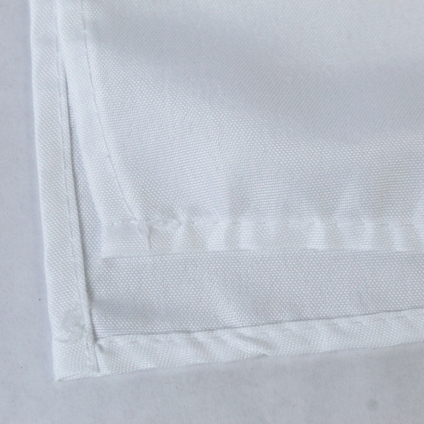 Lot of 12 White Cloth Napkins 19x19 Inch Solid Pattern Dining Home Decor