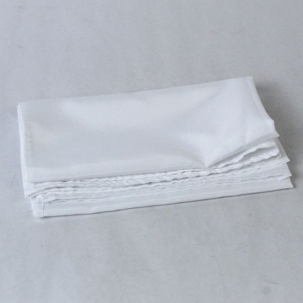 Lot of 12 White Cloth Napkins 19x19 Inch Solid Pattern Dining Home Decor