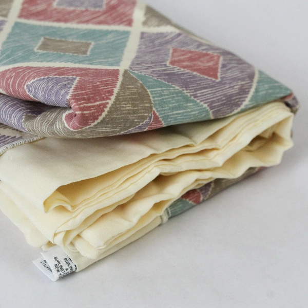 Burlington Paris Pillow Sham Cover 29.5x23 Multicolor Geometric Design