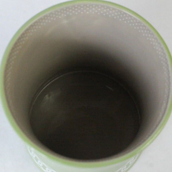 My Soul's Window Utensil Holder Green Ceramic Kitchen Storage Container