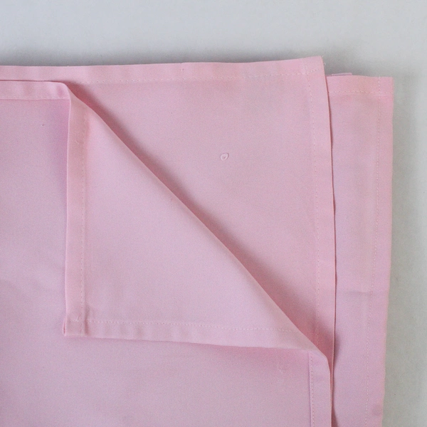 Visa by Milliken Pink Square 48" Dacron Polyester Stain Release Tablecloth