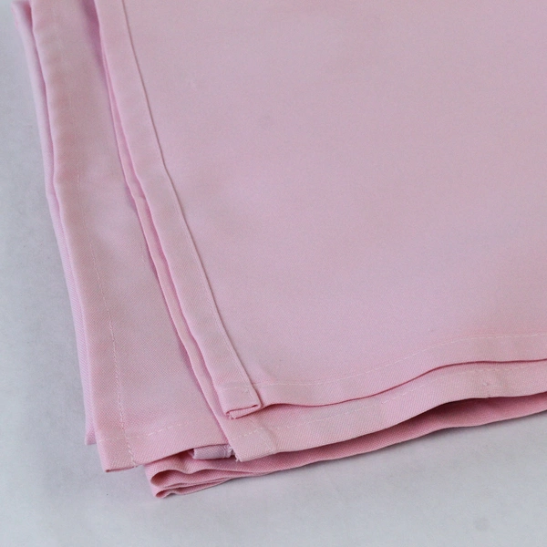 Visa by Milliken Pink Square 48" Dacron Polyester Stain Release Tablecloth