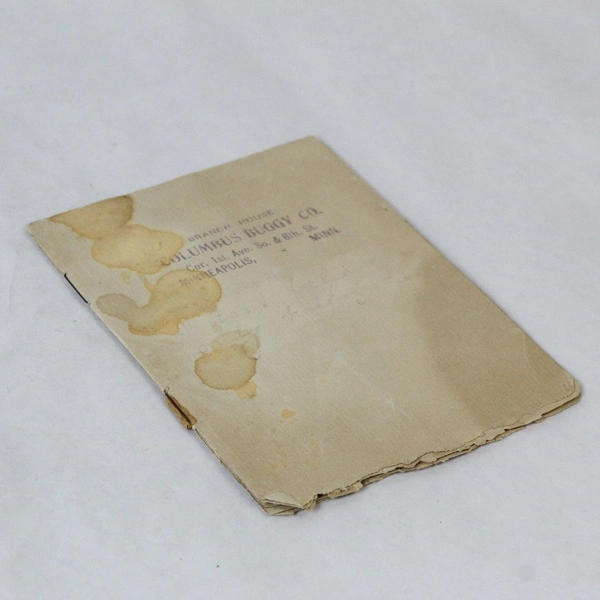 The Wonderful One-Hoss Shay by Oliver Wendell Holmes PB Columbus Buggy Co