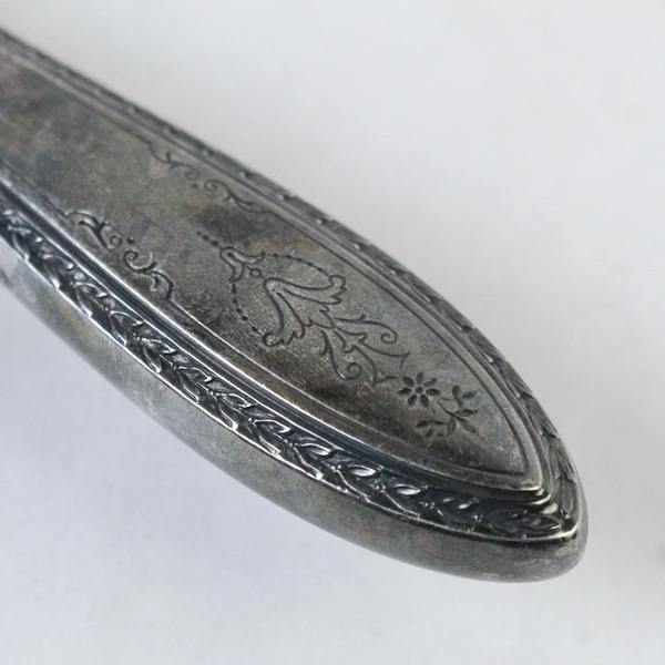 Antique Rogers Bros 1847 Stainless Steel Kitchen Knife Sharpener 13"