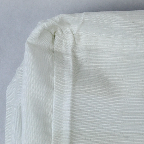 Lot of 3 Ellery Homestyles White 17" Square Tablecloths for Dining Decor