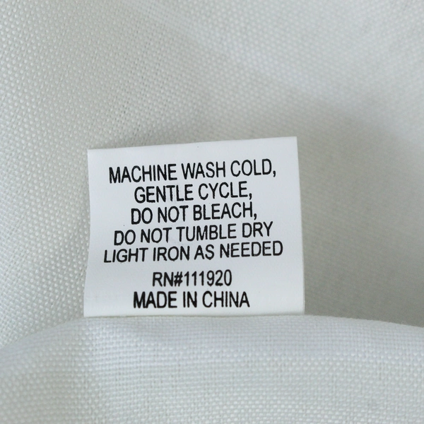 Lot of 3 Ellery Homestyles White 17" Square Tablecloths for Dining Decor