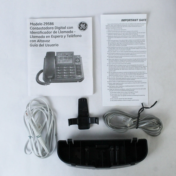 Uniden CXAI5698 5.8 GHz Corded & Cordless Phone Set Pre-Owned Original Box