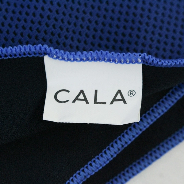 Lot of 2 Cala Cooling Technology Blue Scarf Wraps Unisex 12"x39"