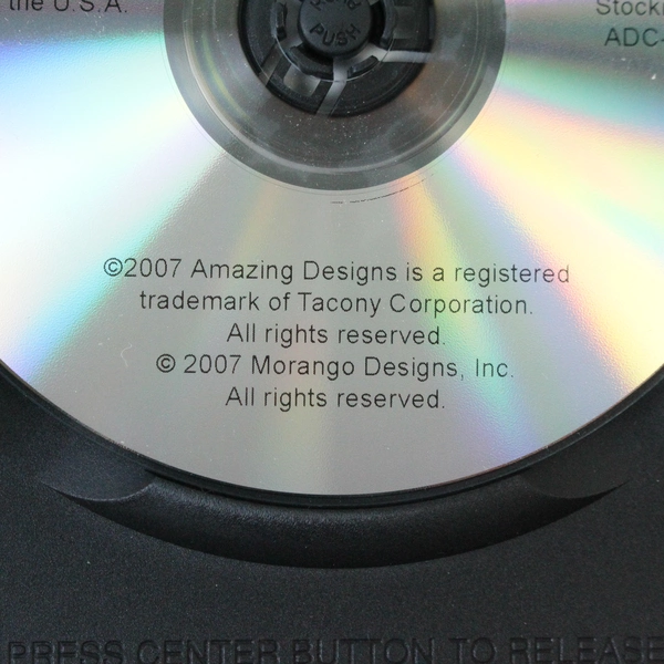 Amazing Designs Stockings 1 Jumbo Embroidery CD Rom 2012 ADC-64J