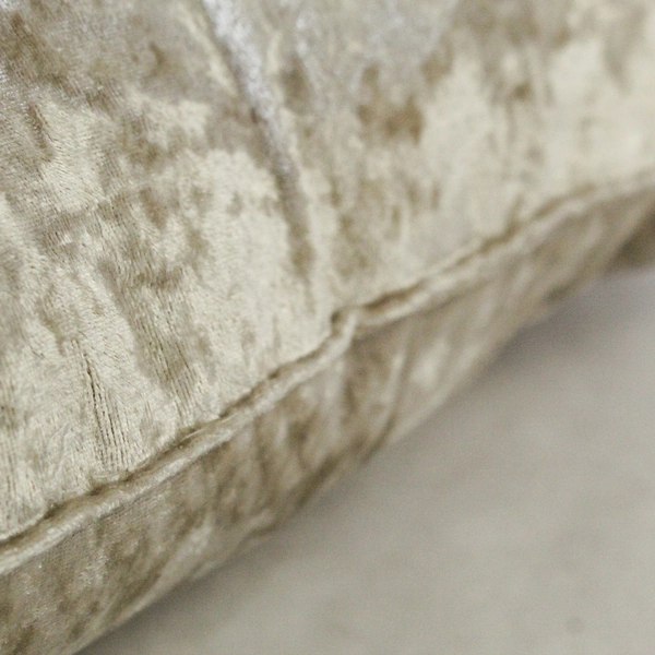 Rodeo Home Light Gold Velvet Throw Pillow 17x16 Soft Decorative Accent