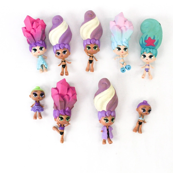 Big Lot Blume Dolls Accessories Clothes Hair Shoes Pots Pre-Owned Set