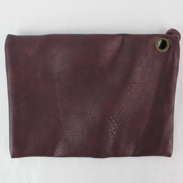 G.H. Bass & Co Plum Purple Makeup Toiletries Travel Bag - Pre-Owned