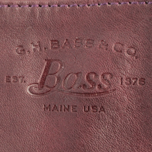 G.H. Bass & Co Plum Purple Makeup Toiletries Travel Bag - Pre-Owned