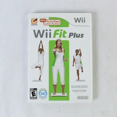 Wii Fit Plus 2009 Nintendo Wii Game Disc Case & Manuals Pre-Owned E