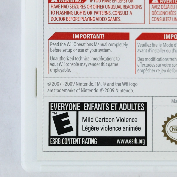 Wii Fit Plus 2009 Nintendo Wii Game Disc Case & Manuals Pre-Owned E