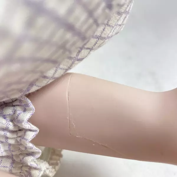 Edwin Knowles Cindy's Playhouse Pals Shelly Porcelain Doll Blonde 14" with COA