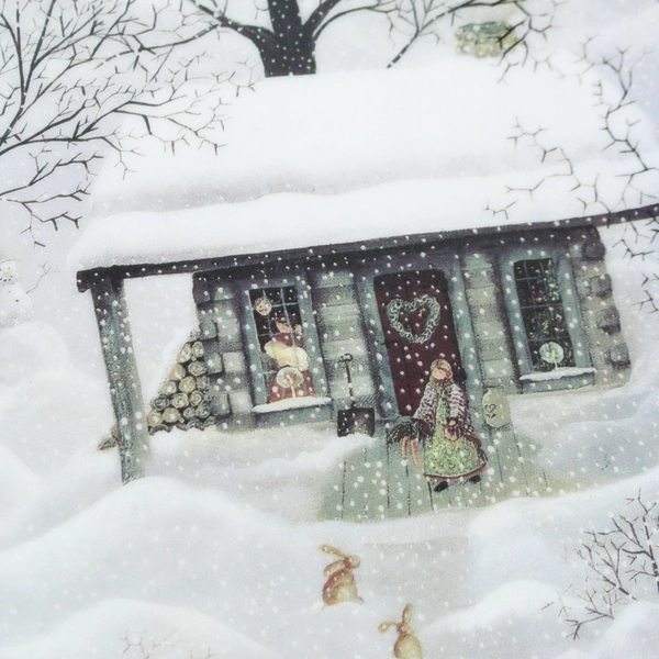 Franklin Mint Moonlight Visitors Collector Plate 8" Limited Edition Porcelain